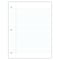 C-Line Products Filler Paper, Wide Ruled, 8in. x 10-1/2in., White, 100 Sheets Per Pack, 12 Packs, 1200PK 22032 - alternate 3